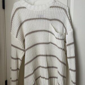 Oversized White Sweater